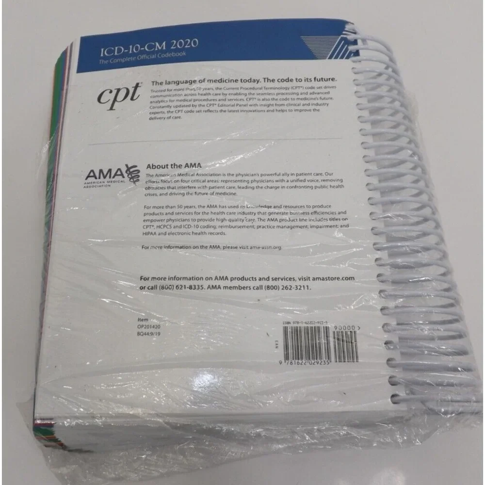 ICD-10-CM 2020 the Complete Official Codebook by American Medical Association...